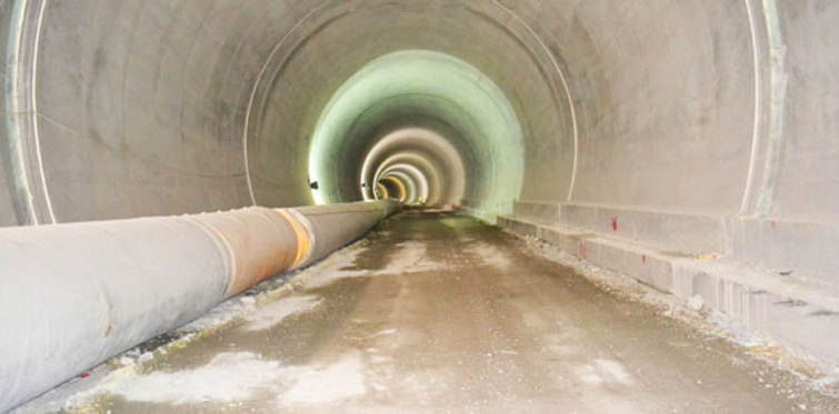 Ilgaz Tüneli'nde sona doğru