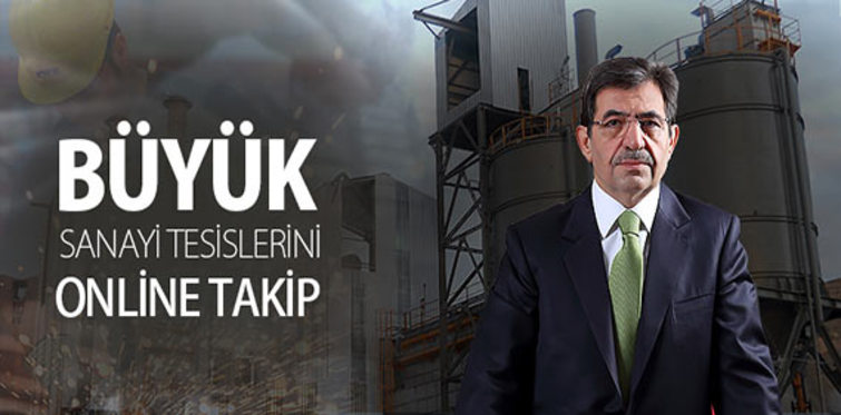 Sanayi kuruluşlarına online takip