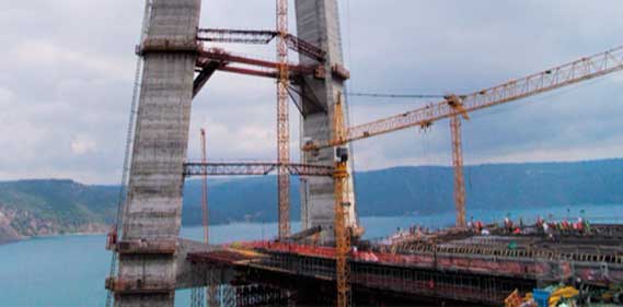 3. Köprü inşaatı hızla tamamlanıyor