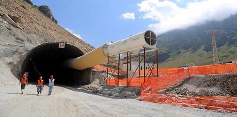 Ovit Tüneli çalışmaları devam ediyor