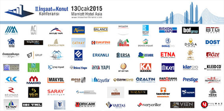 3. İnşaat ve Konut Konferansı katılımcı listesi