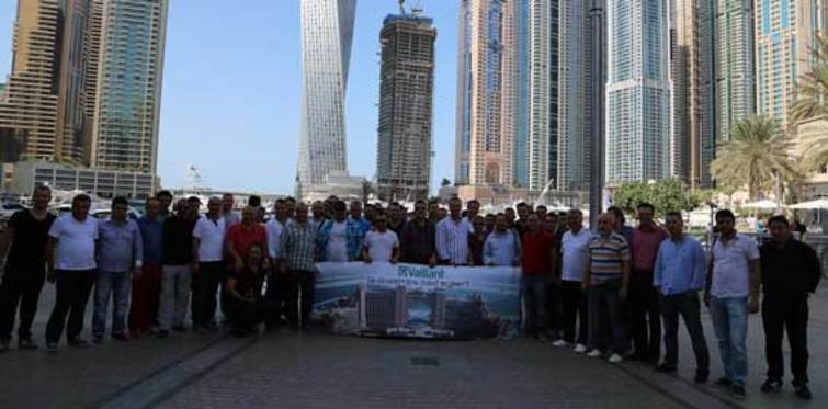 Vaillant Bayileriyle Dubai'de buluştu