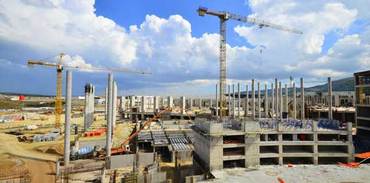 İzmir Fuar Merkezi'nin yüzde 85'i tamamlandı