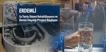 Erdemli Deniz Deşarjı Projesi başlıyor
