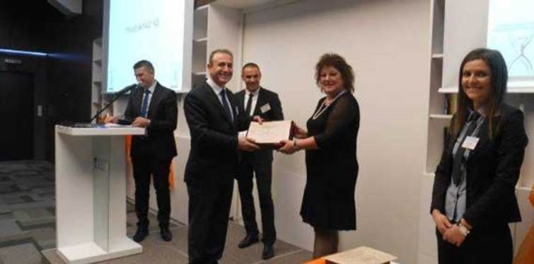 Aktaş Holding'e 'iş güvenliği ödülü'