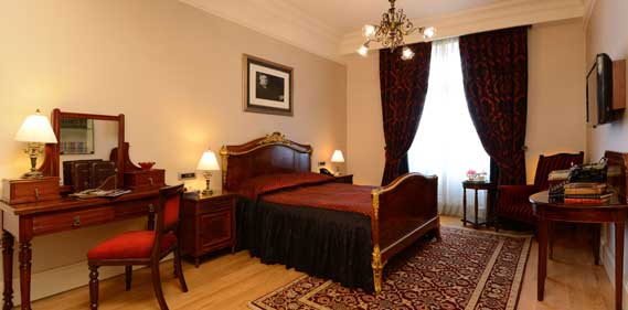 Agatha Christie'nin Odası-Pera Palace Hotel Jumeirah