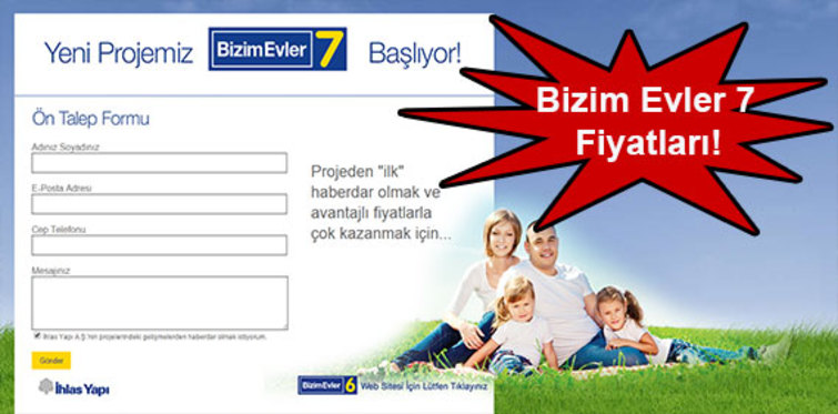 Bizim Evler 7 fiyatları