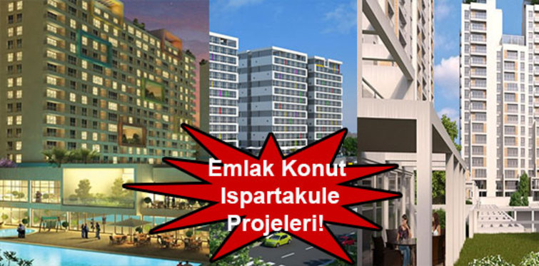 Emlak Konut Ispartakule projeleri!