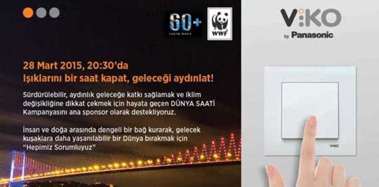 Viko'dan "Dünya Saatine" destek