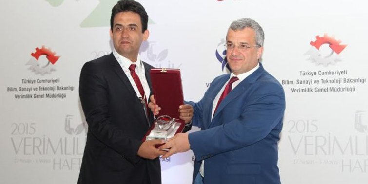 Kale Seramik'e verimlilik ödülü