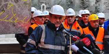 Kartal-Kaynarca Metro hattı tüneli bitti