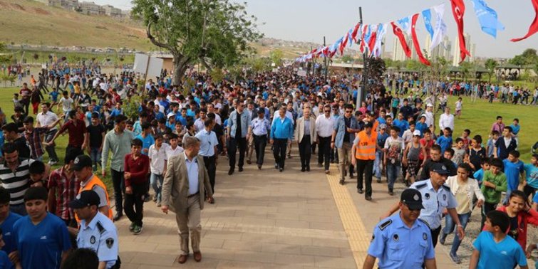 Türkiye'nin en büyük parkı dev etkinliğe sahne oldu