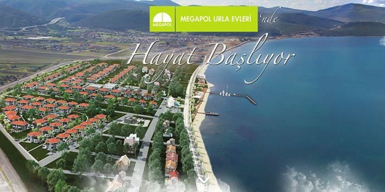 megapol urla satilik daire