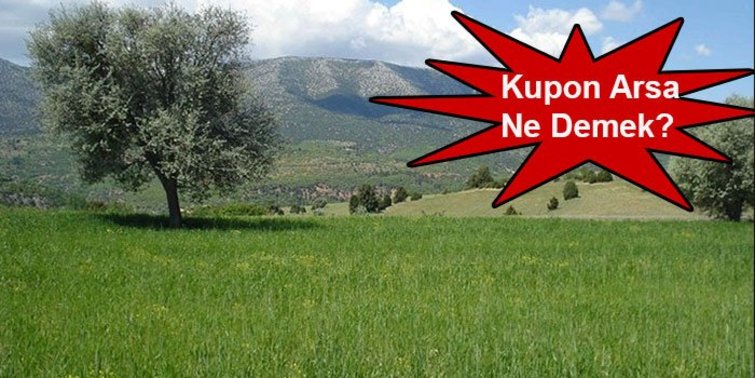 Kupon Arsa ne demek?