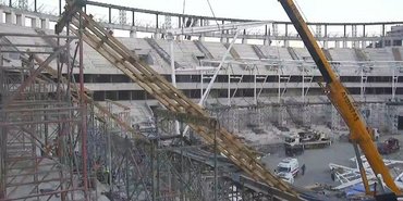 Vodafone Arena'da kaza: İki yaralı