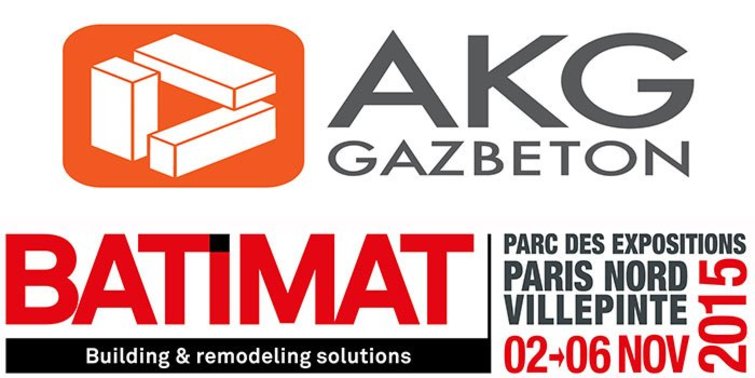AKG Gaz Beton BATIMAT Paris'te!