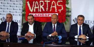 Vartaş Elazığspor'un sponsoru oldu