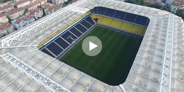 Şükrü Saracoğlu Stadyumu'nu havadan görüntüledik!
