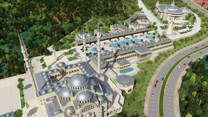 Emlak Konut Hoşdere Camisi için yer teslimi yapıldı 