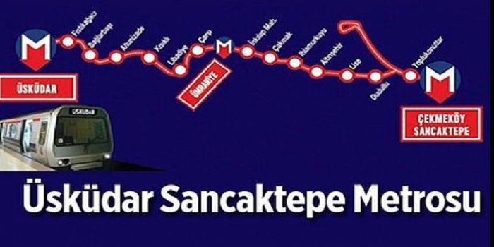 Üsküdar Sancaktepe metro hattı durakları