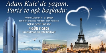 Adam Kule'den Paris tatili!