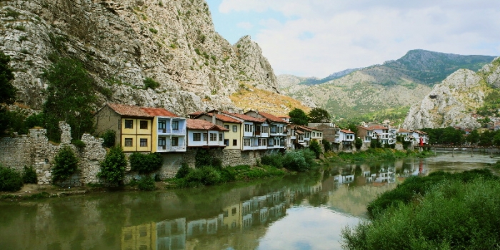 Tarihi Amasya evleri