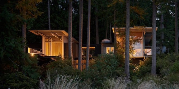 Amerikalı mimarın 60 yıldır üzerinde çalıştığı orman evi