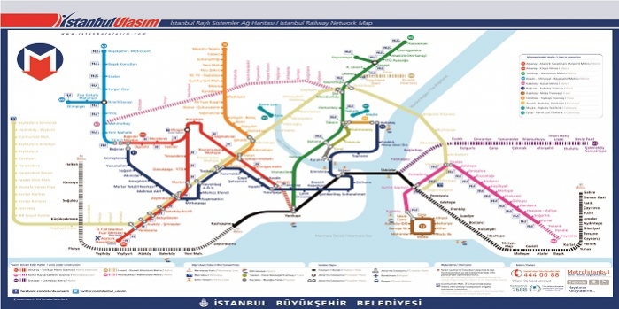 2015 yılında Marmaray 60 milyon 958 bin 131 yolcu taşıdı