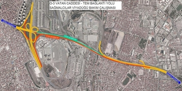 Sağmalcılar Viyadüğü'nde bakım çalışmaları başlıyor