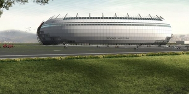 Türkiye'nin ilk ekolojik stadyumunda sona yaklaşılıyor