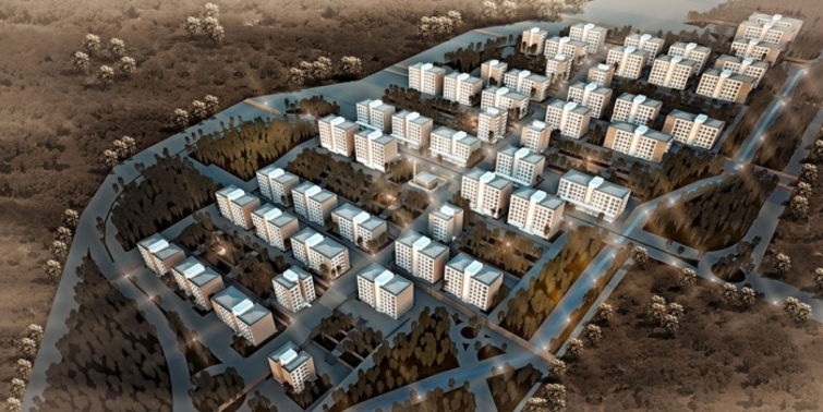 TOKİ Akgedik projesinde temeller atıldı