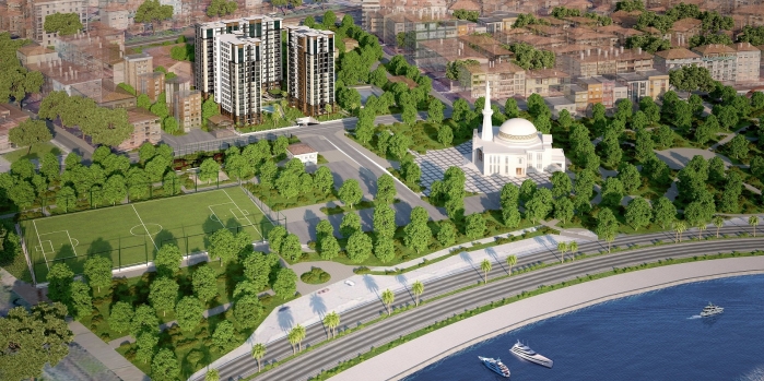 Pendik Sahil Konakları fiyatları metrekaresi 8 bin TL\'den başlıyor