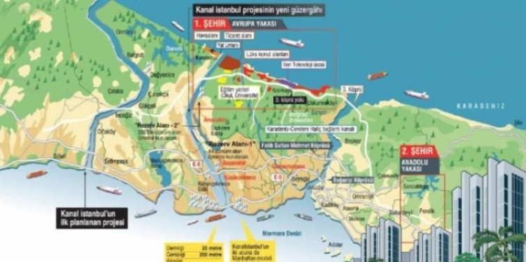 Mega kente nihai hançer: Kanal İstanbul