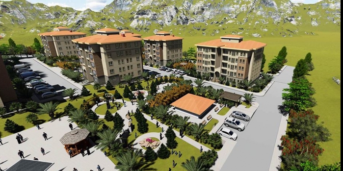 TOKİ Çorum Osmancık'a yerel mimaride konut inşa edecek