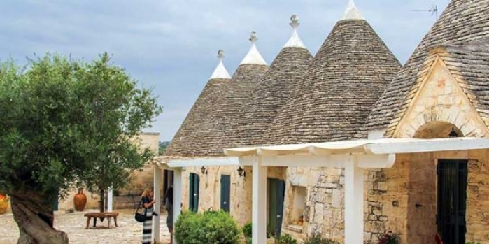 Puglia'nın Trulli Evleri