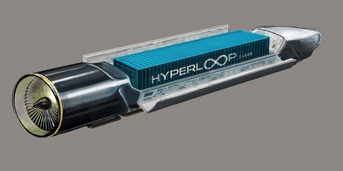 Uçağın karadaki rakibi Hpyerloop'un ilk testi yapıldı