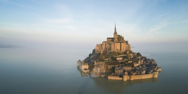 Fransa'nın büyülü manastırı: Mont Saint Michel 