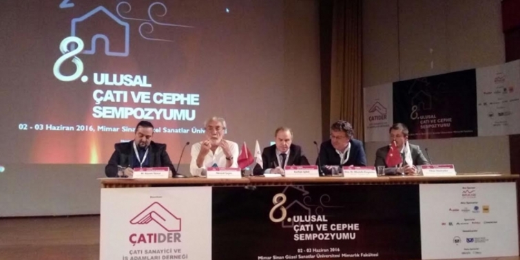 Çatı ve Cephe Sempozyumu başladı