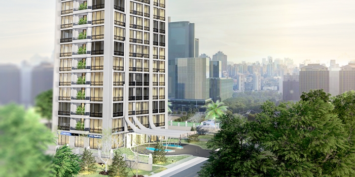 Bağdat Caddesi\'nin en geniş peyzaj alanı Koç Tower\'da