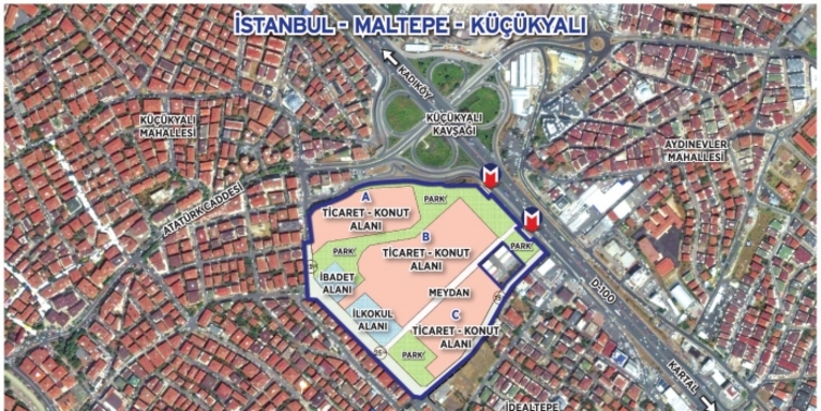Emlak Konut Maltepe Küçükyalı ihalesini Tahincioğlu kazandı