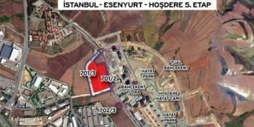 Hoşdere 5. etapta yer teslimi yapıldı