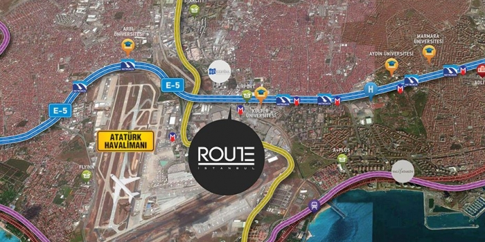 Route İstanbul projesi Ataköy'de yükseliyor