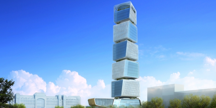 Tekfen'den Azerbaycan'a bir simge bina daha