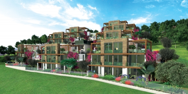 Gümüşlük Vista Sunset Evleri Bodrum'da satışlar başladı