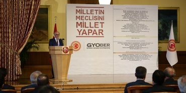 GYODER TBMM'nin onarımına başladı 