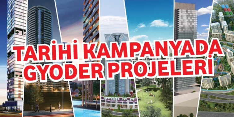 GYODER kampanyası kapsamındaki projeler