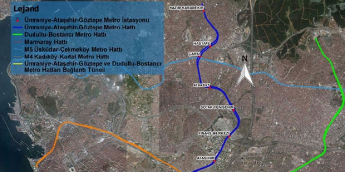Ümraniye-Ataşehir-Göztepe metro hattı ihalesi bugün