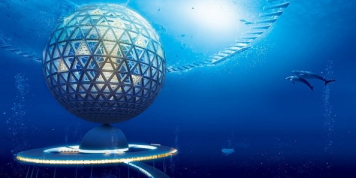 Denizin altına 500 metrelik kent inşa ediliyor