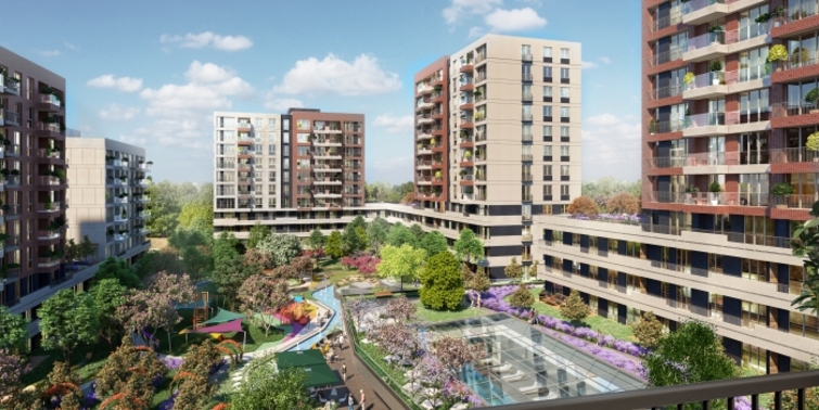 Sur Yapı Bahçeyaka Ispartakule fiyatları 225 bin TL'den başlıyor