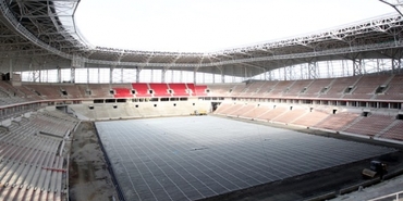 Türkiye'nin Nou Camp'ı Samsun'da yükseliyor